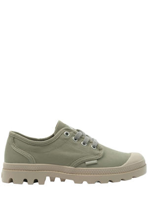 Pampa Oxford sneakers olijfgroen