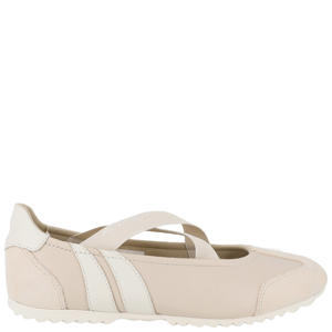Racer Ballerina Lth ballerina's beige