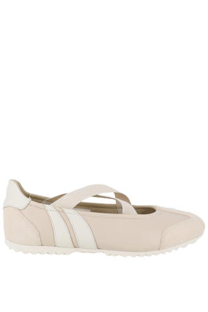 Racer Ballerina Lth ballerina's beige