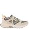 Palladium leren sneakers beige/groen