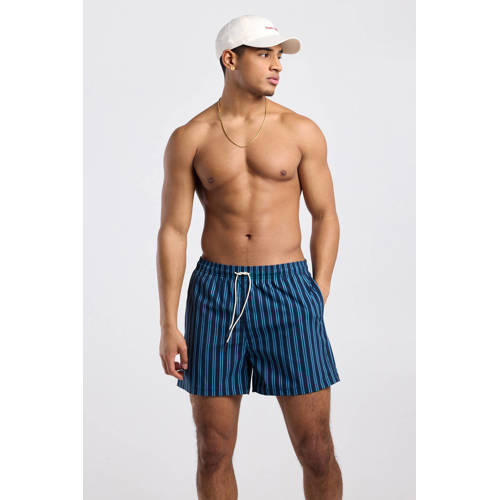 America Today zwemshort Andrew donkerblauw/blauw afbeelding