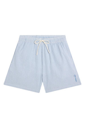 zwemshort Andrew blauw/wit