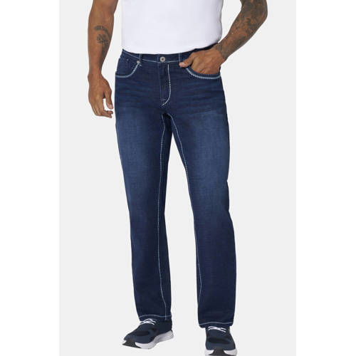 Jan Vanderstorm MORTEN loose fit jeans Plus Size donkerblauw afbeelding