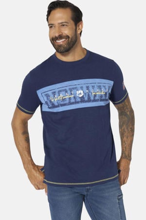 +FIT Collectie oversized T-shirt Plus Size MATTGUR donkerblauw