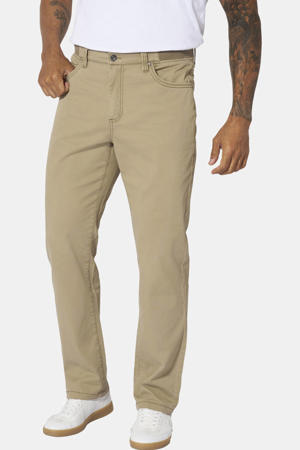 +FIT Collectie RUDAR regular casual broek Plus Size beige