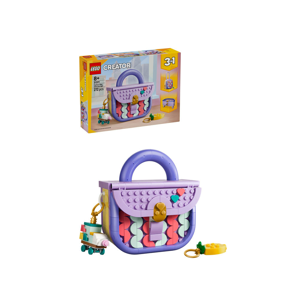 LEGO Creator Stijlvolle tas met opbergruimte 31391