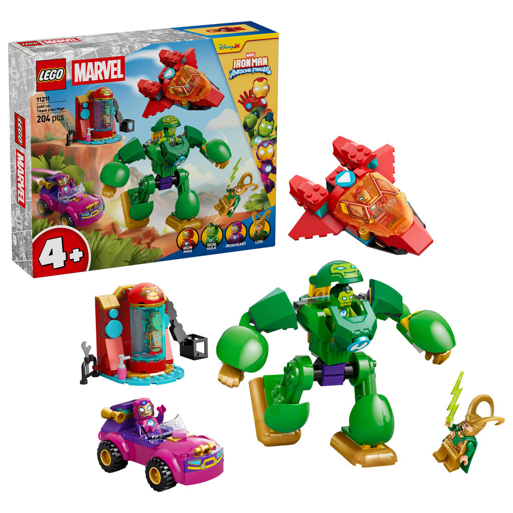 LEGO Marvel Loki tegen Team Iron Man 11211