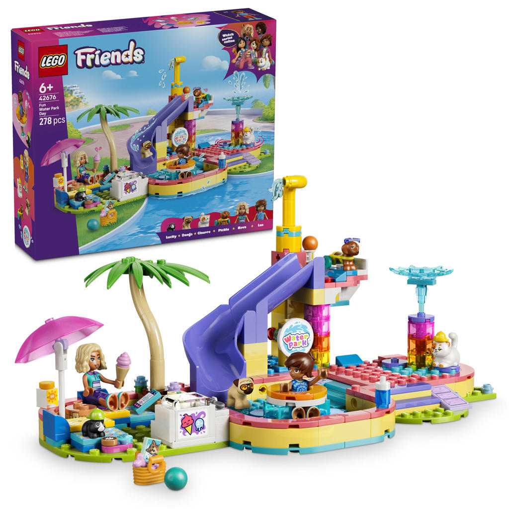 LEGO Friends Leuke dag in het waterpark 42676