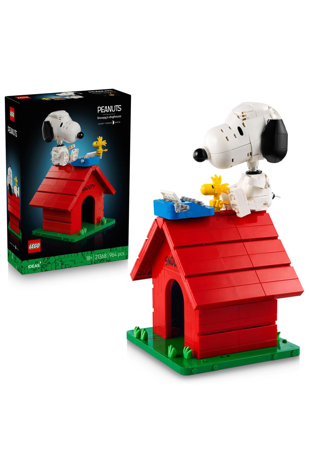 LEGO IDEAS Peanuts: Snoopy's hondenhok 21368