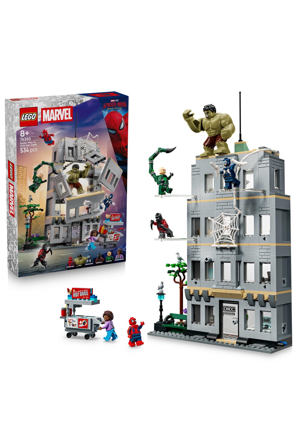 LEGO Super Heroes Spider-Man vs. Hulk ultieme confrontatie 76350
