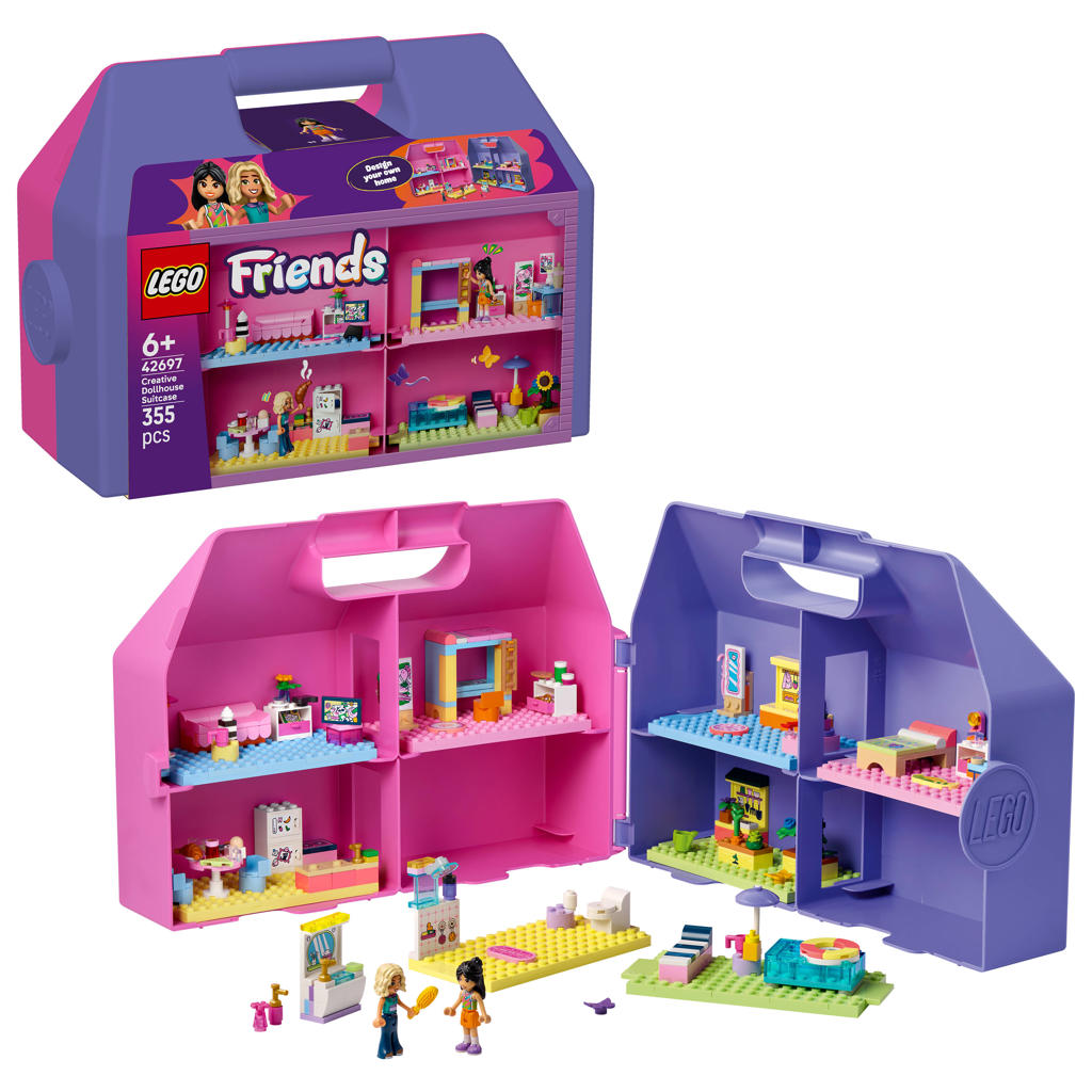 LEGO Friends Creatieve poppenhuiskoffer 42697