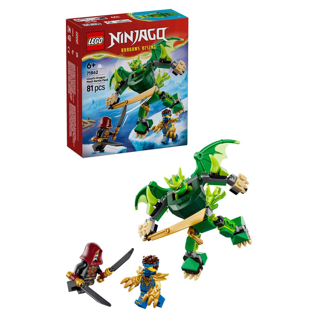 LEGO Ninjago Lloyds drakenmecha strijdpakket 71862
