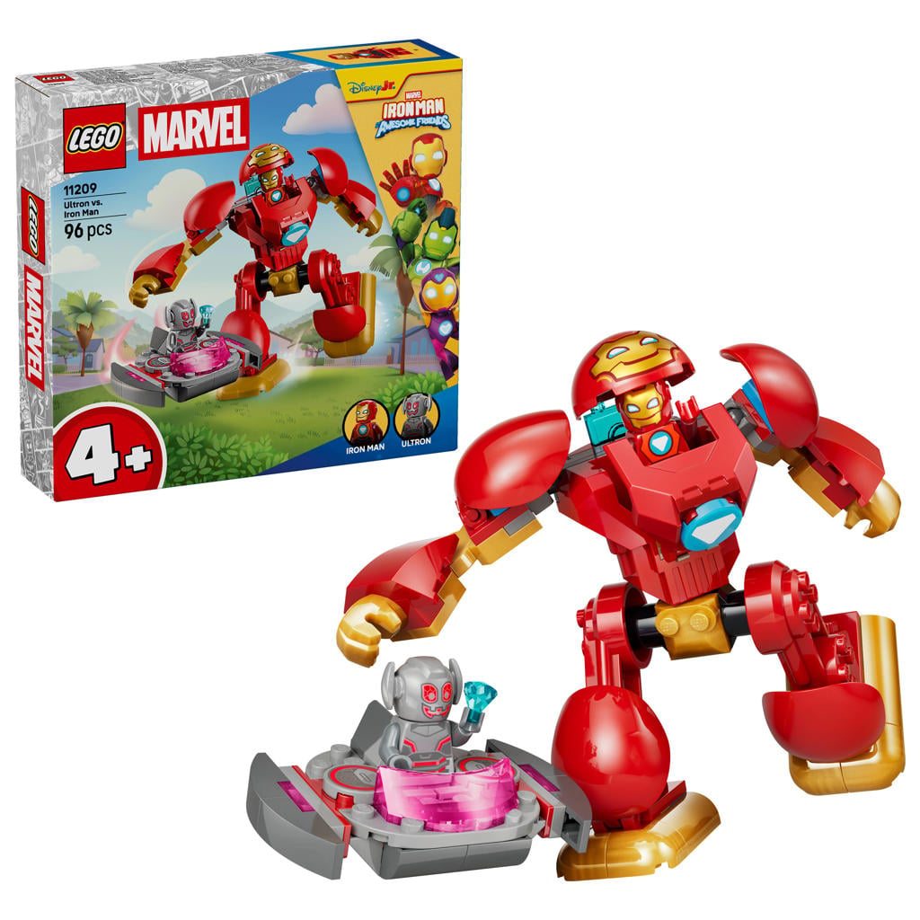 LEGO Marvel Ultron tegen Iron Man 11209