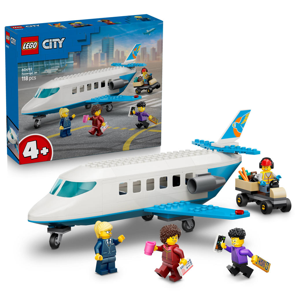 LEGO City Passagierstoestel 60492