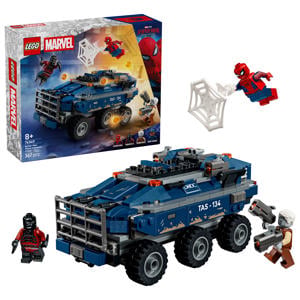 Spider-Man achtervolging van gevangenistransport 76349