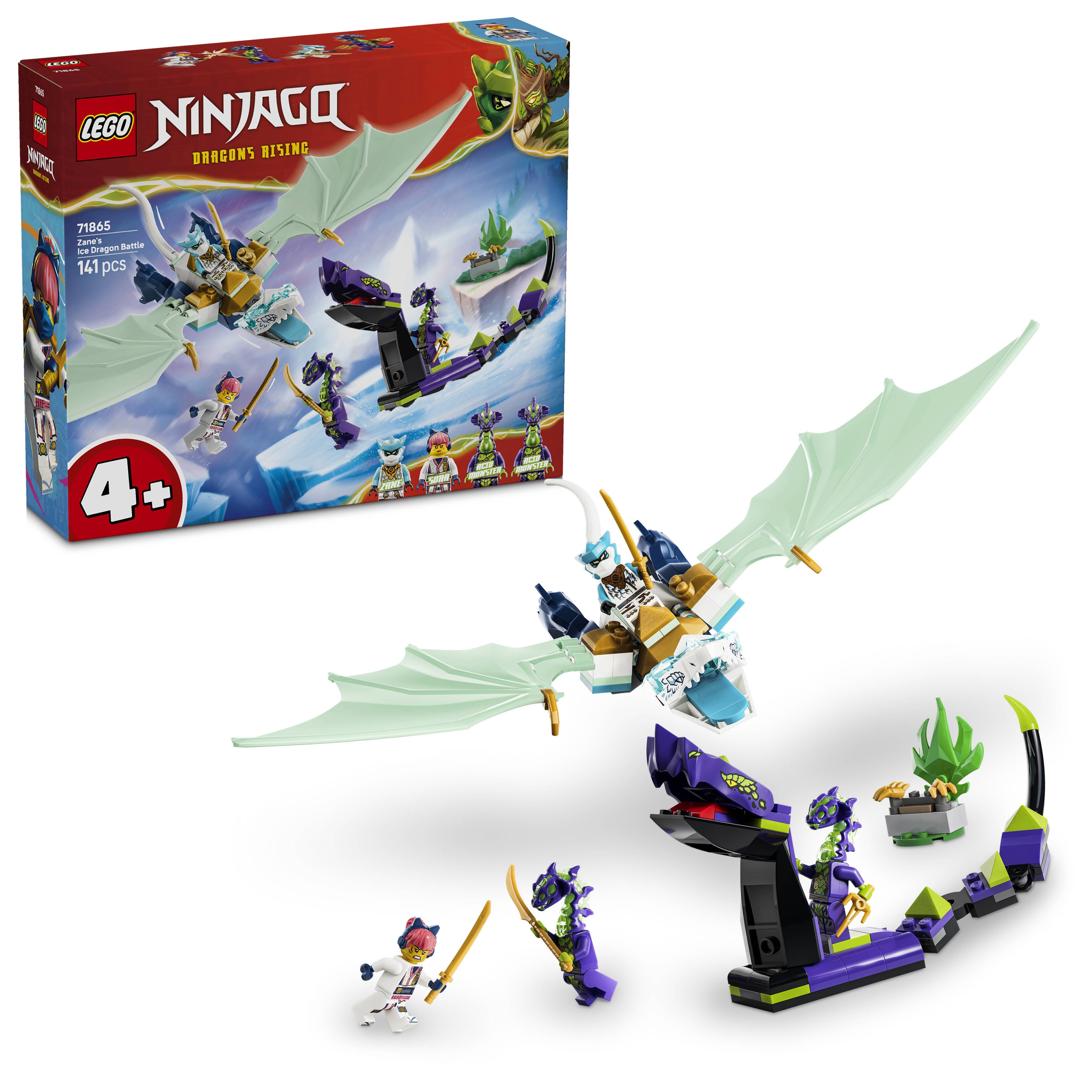 LEGO Ninjago Zane's ijsdraakgevecht 71865 | wehkamp