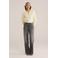 WE Fashion gebloemde blouse lichtgeel