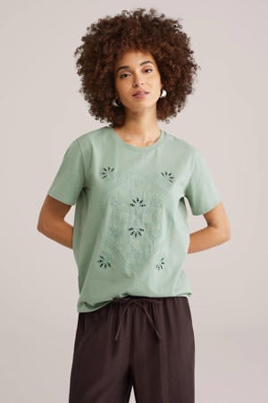 T-shirt lichtgroen
