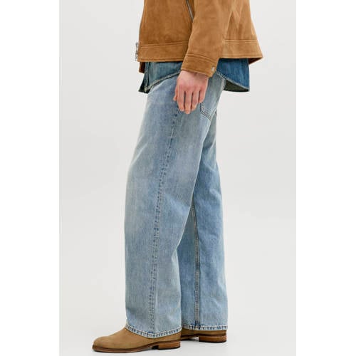 JACK & JONES JEANS INTELLIGENCE JJITED JJCLASSIC loose fit jeans light blue denim afbeelding