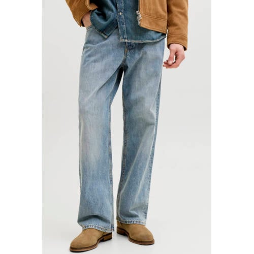 JACK & JONES JEANS INTELLIGENCE JJITED JJCLASSIC loose fit jeans light blue denim afbeelding