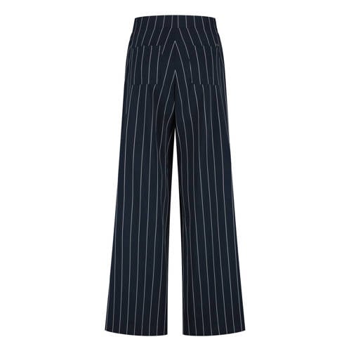 Lady Day wide leg high waist gestreepte broek afbeelding