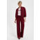 Lady Day regular high waist broek donkerrood