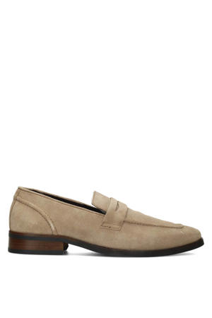 Gerry suède loafers taupe