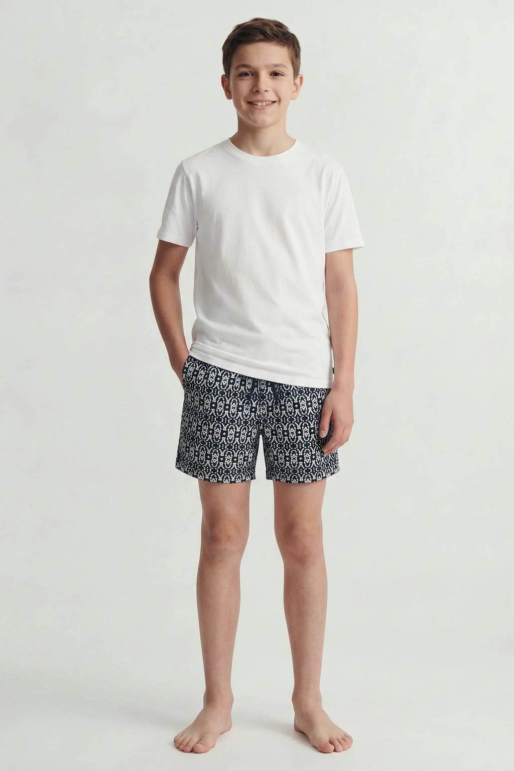 JACK & JONES JUNIOR zwemshort donkerblauw