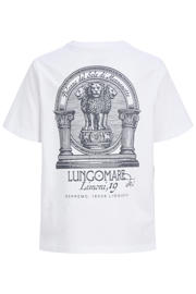 thumbnail: JACK & JONES JUNIOR T-shirt met backprint wit