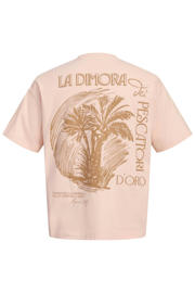 thumbnail: JACK & JONES JUNIOR T-shirt met backprint oranje