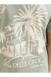 thumbnail: JACK & JONES JUNIOR T-shirt met backprint groen