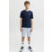 JACK & JONES JUNIOR regular sweatshort lichtblauw