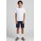 JACK & JONES JUNIOR regular sweatshort donkerblauw