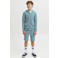 JACK & JONES JUNIOR regular sweatshort groen