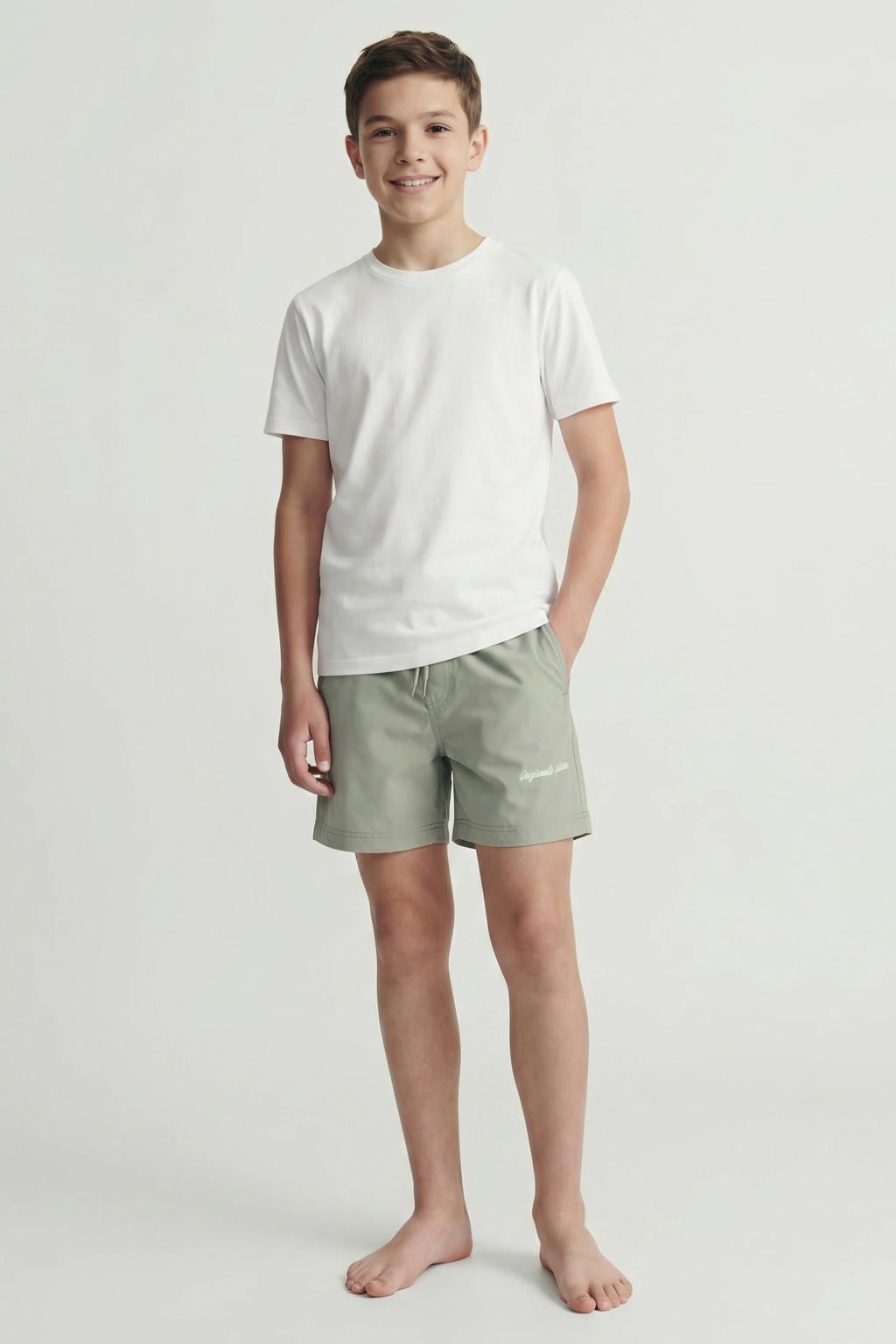 JACK & JONES JUNIOR zwemshort lichtgroen