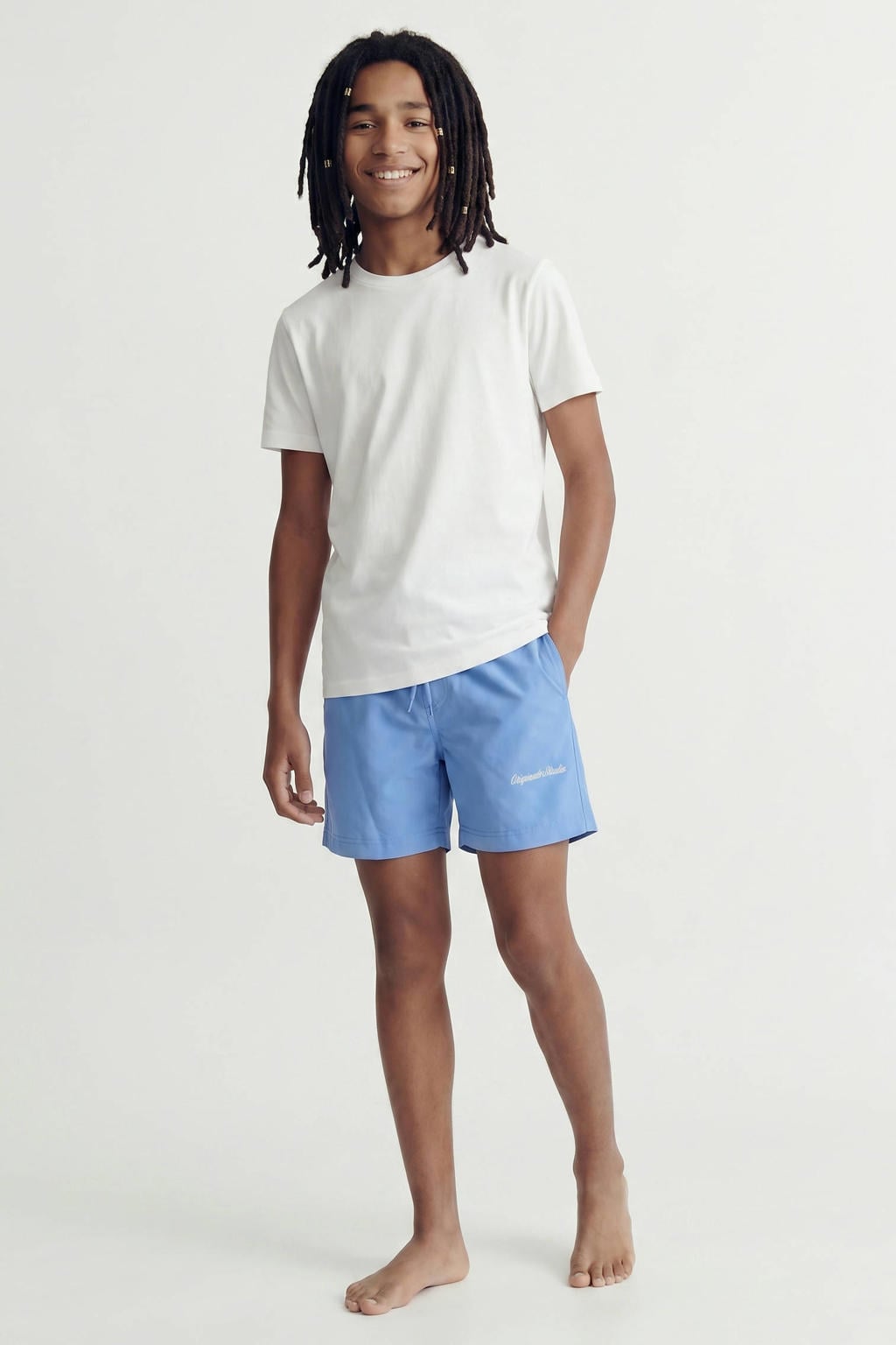 JACK & JONES JUNIOR zwemshort blauw