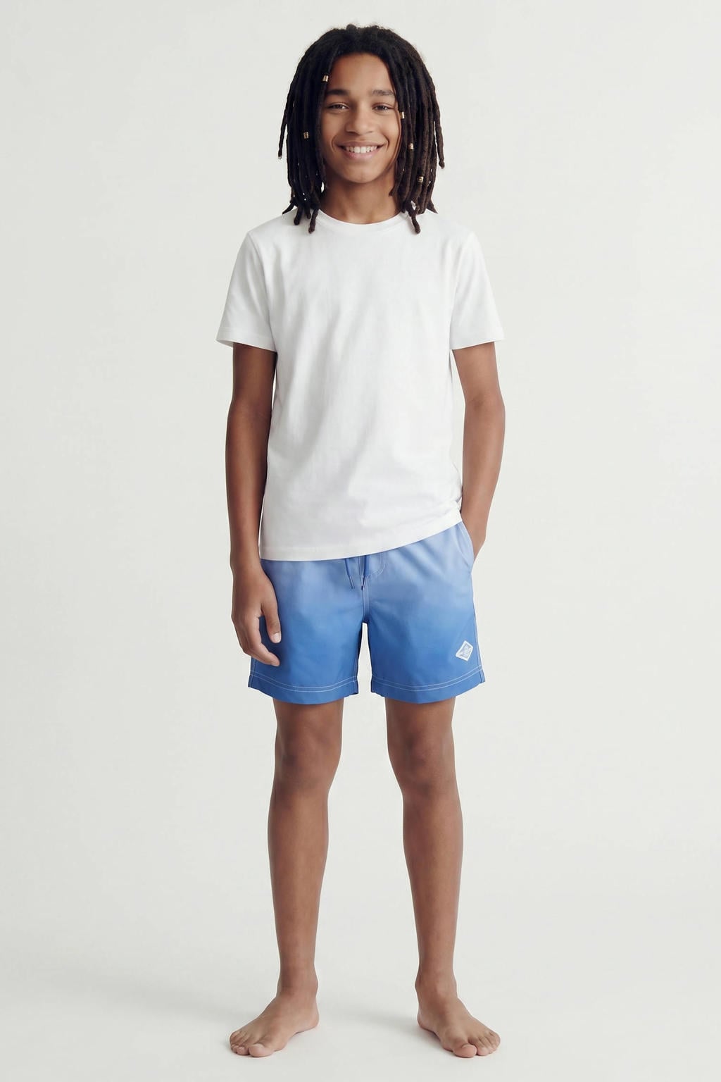 JACK & JONES JUNIOR zwemshort blauw