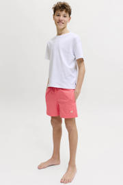 thumbnail: JACK & JONES JUNIOR zwemshort koraalrood