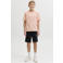 JACK & JONES JUNIOR T-shirt met backprint zalmroze