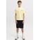 JACK & JONES JUNIOR T-shirt met backprint lichtgeel