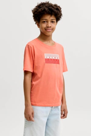 T-shirt koraaloranje