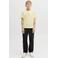 JACK & JONES JUNIOR T-shirt met backprint geel