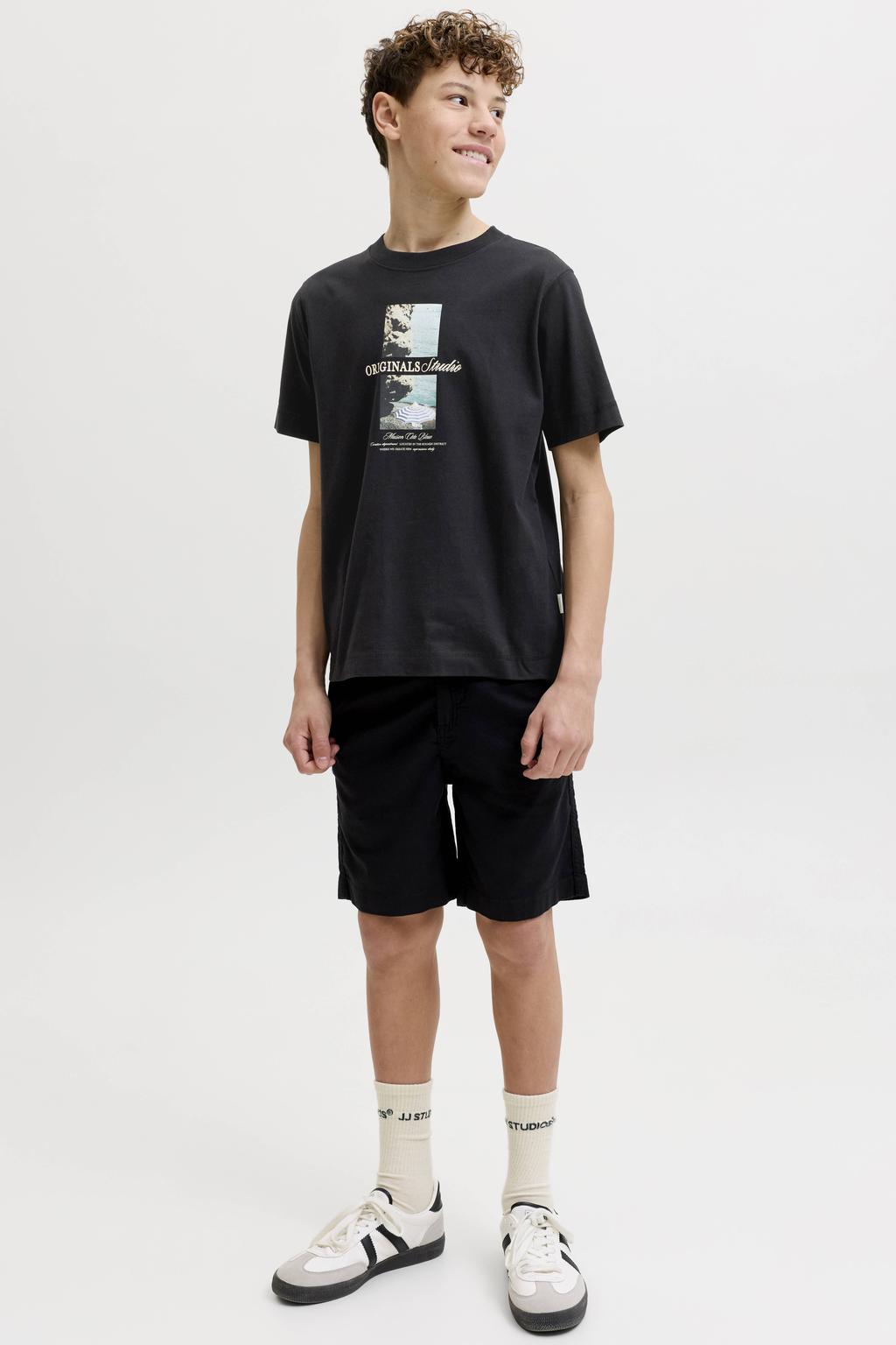 JACK & JONES JUNIOR T-shirt zwart