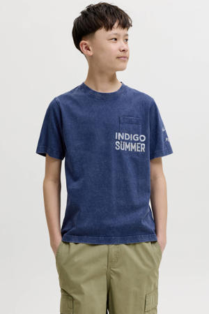 T-shirt blauw