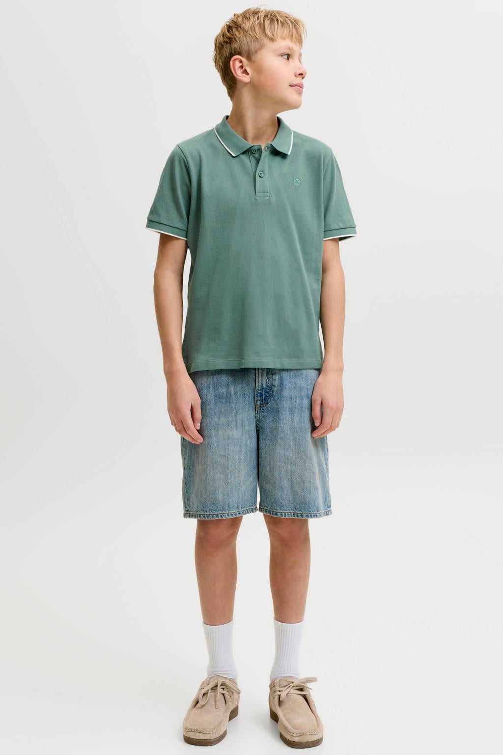 JACK & JONES JUNIOR polo groen