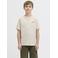 JJ REBEL JUNIOR T-shirt met backprint beige