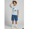 JJ REBEL JUNIOR T-shirt lichtblauw