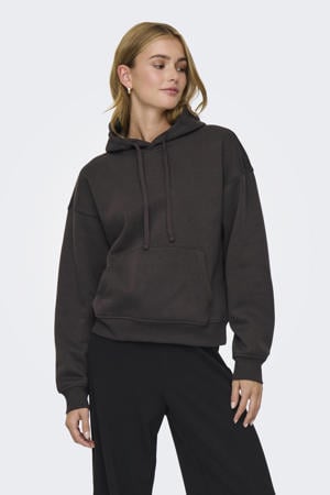 hoodie donkerbruin