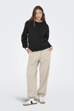 relaxed regular waist sweatpants beige