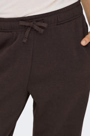 thumbnail: ONLY relaxed regular waist sweatpants donkerbruin